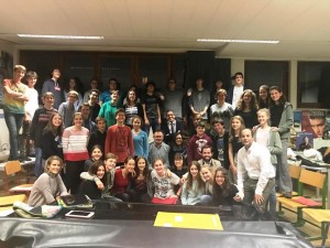 foto con todos en Musikzimmer