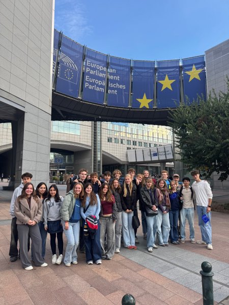 Die 8A auf den Spuren der EU im Rahmen von Erasmus+